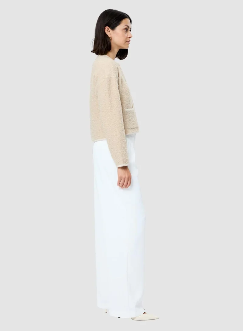 فرنش كونكشن Effie Boucle Knit Cardigan